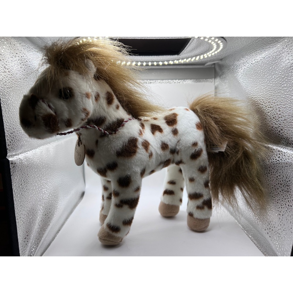 Aurora Breyer Showstoppers Knabstrupper Horse Plush Toy Animal Brown White 2021